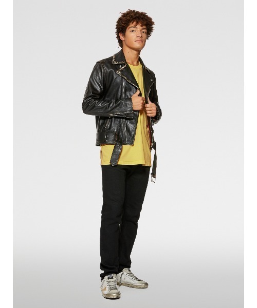GOLDEN GOOSE（ゴールデングース）の「GOLDEN GOOSE Black denim back pocket print（デニムパンツ・メンズ・ブラック系その他・34inch/31inch/33inch）」の5枚目の写真