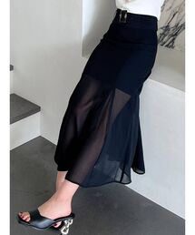 シアーマーメイドスカート