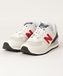 New Balance ニューバランス ML574WN2(D) ML574 ML574WN2 WHITE/RED(WN2)
