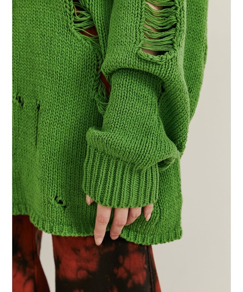 PAMEO POSE（パメオポーズ）の「Ghost Sweater（ニット/セーター