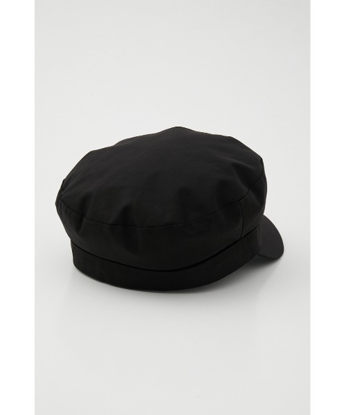 AZUL by moussy（アズールバイマウジー）の「BUCKLE TWILL CASQUETTE/バックルツイルキャスケット（キャップ・レディース・ブラック/ベージュ・FREE）」の8枚目の写真