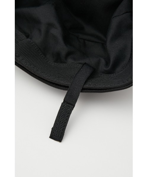 AZUL by moussy（アズールバイマウジー）の「BUCKLE TWILL CASQUETTE/バックルツイルキャスケット（キャップ・レディース・ブラック/ベージュ・FREE）」の10枚目の写真