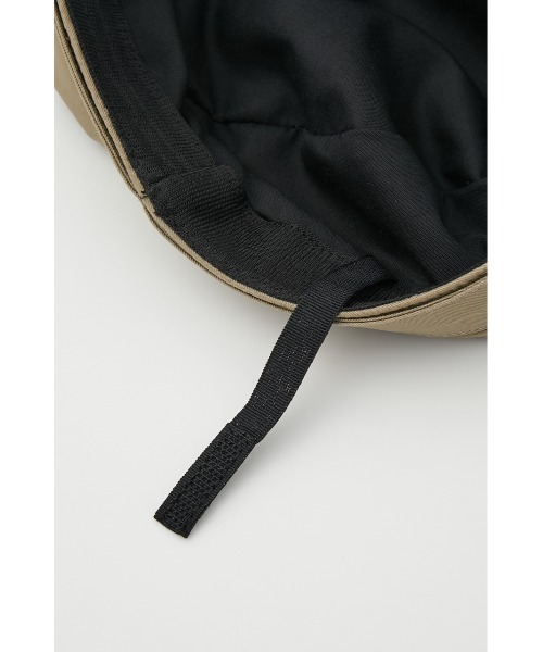 AZUL by moussy（アズールバイマウジー）の「BUCKLE TWILL CASQUETTE/バックルツイルキャスケット（キャップ・レディース・ブラック/ベージュ・FREE）」の18枚目の写真
