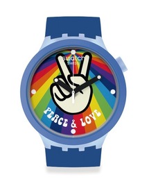 SWATCH(XEHb`)PEACE HAND LOVE(AiOrv)