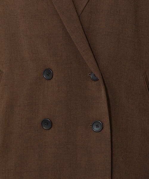 Munich（ミューニック）の「リラックスツイードストレッチチェックジャケット（テーラードジャケット・レディース・ブラック/ブラウン/グレー・S/XS）」の11枚目の写真