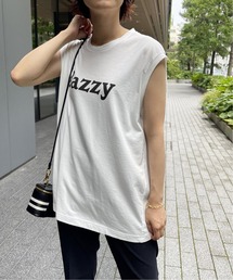 Spick & Span | 【FLAVOR TEE /フレーバーティ】フロントロゴノースリーブTシャツ(Tシャツ/カットソー)