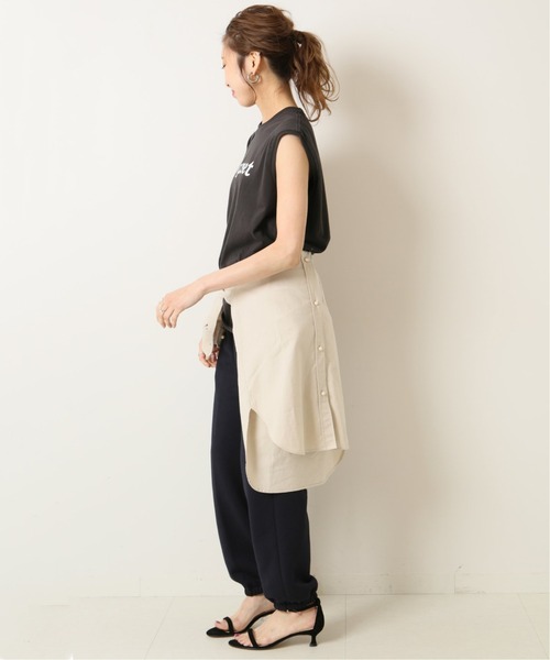 Spick & Span(スピックアンドスパン)の「≪予約≫【FLAVOR TEE /フレーバーティ】フロントロゴノースリーブTシャツ(Tシャツ/カットソー・レディース・ホワイト/ブラック/ピンク・FREE)」の9枚目の写真