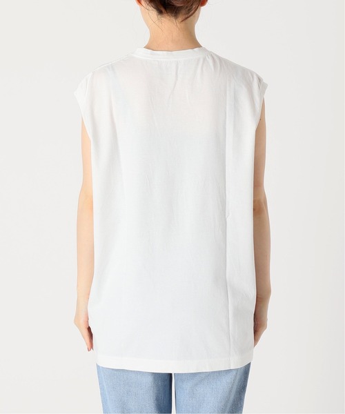 Spick & Span(スピックアンドスパン)の「≪予約≫【FLAVOR TEE /フレーバーティ】フロントロゴノースリーブTシャツ(Tシャツ/カットソー・レディース・ホワイト/ブラック/ピンク・FREE)」の12枚目の写真