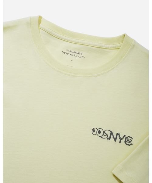 Saturdays NYC（サタデーズ ニューヨークシティ ）の「Acid Spring Standard SS Tee（Tシャツ/カットソー・メンズ・ブラック/ホワイト/ベージュ/ミント/ブルー・L/M/S/XL/X-SMALL）」の10枚目の写真