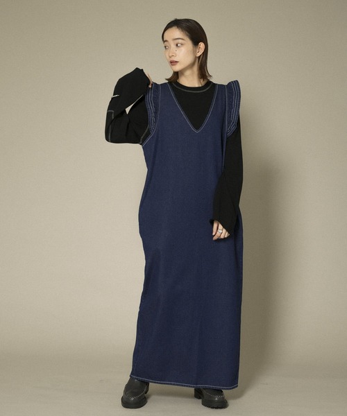 ブランド古着 ノースリーブワンピース ワンピース Kbf ケイビーエフ のファッション通販 Zozoused