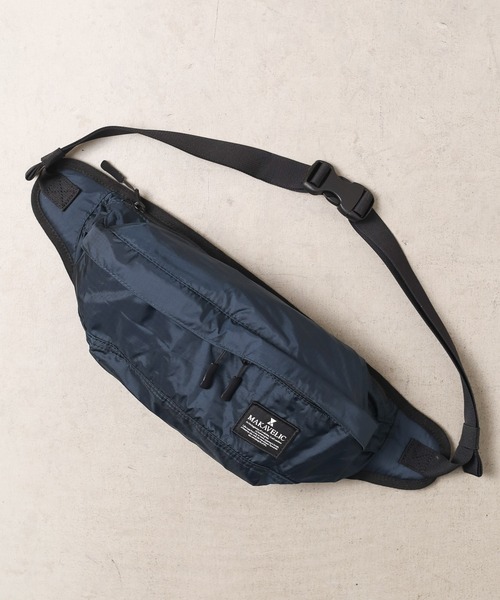 MAKAVELIC（マキャベリック）の「【62】【it】【MAKAVELIC】RICO SUPER LIGHT WAIST BAG（ボディバッグ/ウエストポーチ・レディース・ブラック/ネイビー/ベージュ・FREE）」の12枚目の写真