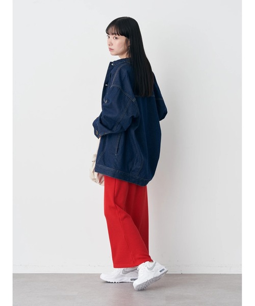 earth music&ecology（アースミュージックアンドエコロジー）の「Gジャン（デニムジャケット・レディース・インディゴブルー・FREE）」の7枚目の写真