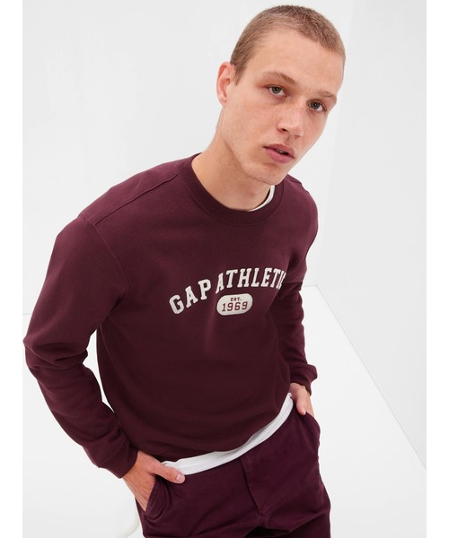 GAP（ギャップ）の「ヴィンテージ ソフトGAPロゴ アスレチックグラフィック スウェット（スウェット・メンズ・ネイビー/イエロー/ホワイト系その他/ブラウン系その他・S/M/L/XL/XS）」の3枚目の写真