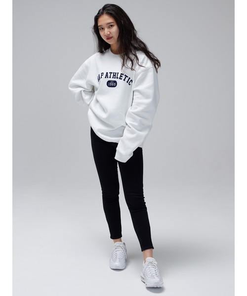 GAP（ギャップ）の「ヴィンテージ ソフトGAPロゴ アスレチックグラフィック スウェット（スウェット・メンズ・ネイビー/イエロー/ホワイト系その他/ブラウン系その他・S/M/L/XL/XS）」の5枚目の写真