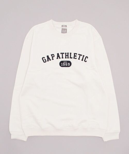 GAP（ギャップ）の「ヴィンテージ ソフトGAPロゴ アスレチックグラフィック スウェット（スウェット・メンズ・ネイビー/イエロー/ホワイト系その他/ブラウン系その他・S/M/L/XL/XS）」の10枚目の写真