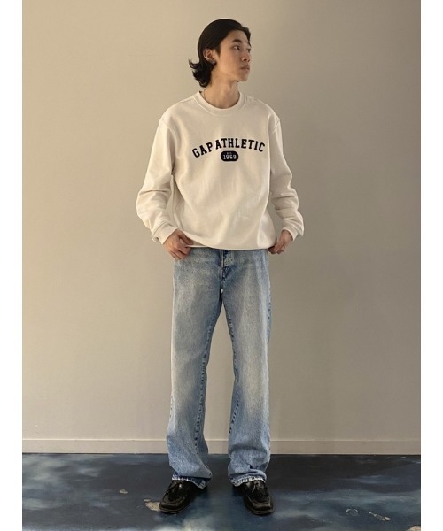 GAP（ギャップ）の「ヴィンテージ ソフトGAPロゴ アスレチックグラフィック スウェット（スウェット・メンズ・ネイビー/イエロー/ホワイト系その他/ブラウン系その他・S/M/L/XL/XS）」の11枚目の写真