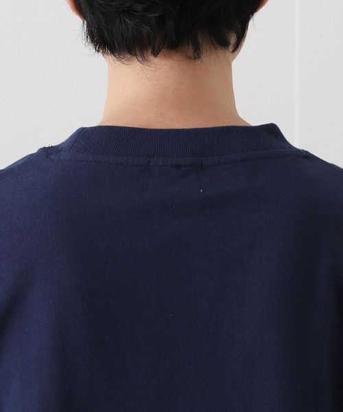 417 EDIFICE(フォーワンセブンエディフィス)の「【Labrador Retriever / ラブラドールリトリーバー】MINI LOGO EMBROIDERY Tシャツ(Tシャツ/カットソー・メンズ・ホワイト/ネイビー/グレー/グリーン・MEDIUM/LARGE)」の10枚目の写真