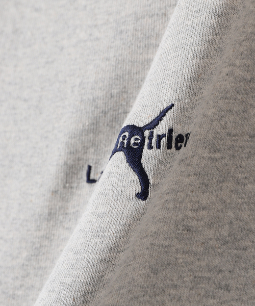 417 EDIFICE(フォーワンセブンエディフィス)の「【Labrador Retriever / ラブラドールリトリーバー】MINI LOGO EMBROIDERY Tシャツ(Tシャツ/カットソー・メンズ・ホワイト/ネイビー/グレー/グリーン・MEDIUM/LARGE)」の21枚目の写真