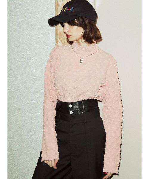 jouetie（ジュエティ）の「ダブルウエストドッキングパンツ（その他パンツ・レディース・ブラック/グレー/ブルー・MEDIUM）」の9枚目の写真