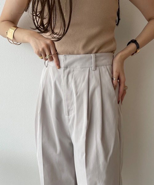 JUNOAH（ジュノア）の「ジャケットスラックスセットアップ（セットアップ・レディース・ブラック/ベージュ系その他/グレイッシュベージュ・MEDIUM/LARGE）」の11枚目の写真