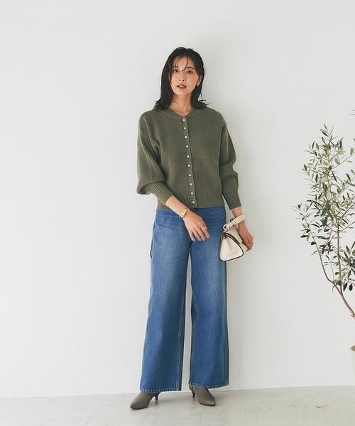 RIVE DROITE（リヴドロワ）の「レディライクな足元を演出する/ポインテッドショートブーツ（ブーツ・レディース・ブラック/グレー系その他・24.5/23.5）」の22枚目の写真