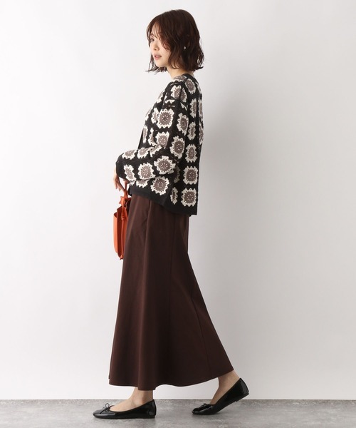 GLOBAL WORK（グローバルワーク）の「グラニーカーディガン/295793（カーディガン/ボレロ・レディース・ブラック/オフホワイト/ブルー系その他6・FREE）」の15枚目の写真