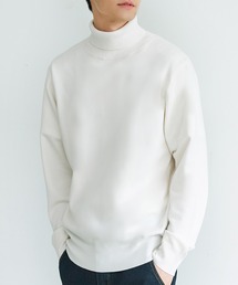 【WEB限定セール】メンズスリムタートルネックニット