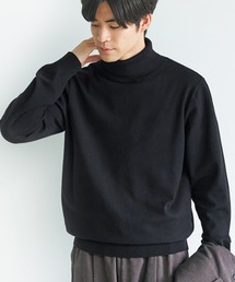 【WEB限定セール】メンズスリムタートルネックニット