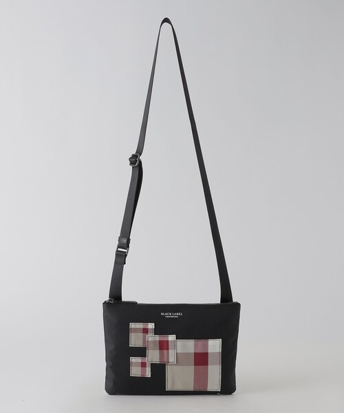 BLACK LABEL CRESTBRIDGE(ブラックレーベル・クレストブリッジ)の「【WEB限定】パッチワーククレストブリッジチェックサコッシュ(ショルダーバッグ・メンズ・ベージュ系その他/レッド系その他3・FREE)」の10枚目の写真