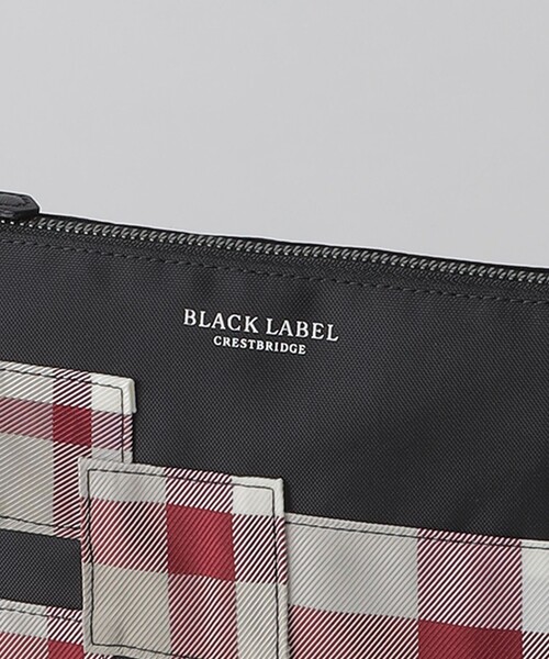 BLACK LABEL CRESTBRIDGE(ブラックレーベル・クレストブリッジ)の「【WEB限定】パッチワーククレストブリッジチェックサコッシュ(ショルダーバッグ・メンズ・ベージュ系その他/レッド系その他3・FREE)」の14枚目の写真
