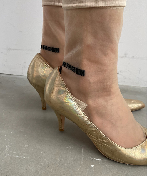 Ameri(アメリ)の「UND ANNABELLE PRINT SOCKS(ソックス/靴下・レディース・マルチ・FREE)」の7枚目の写真