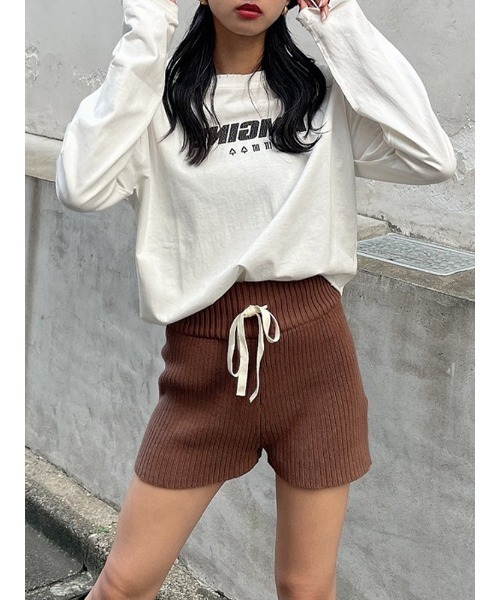 ENVYM（アンビー）の「ニットＳＰＴ（その他パンツ・レディース・グレー/ブラウン/ブラック・FREE）」の6枚目の写真