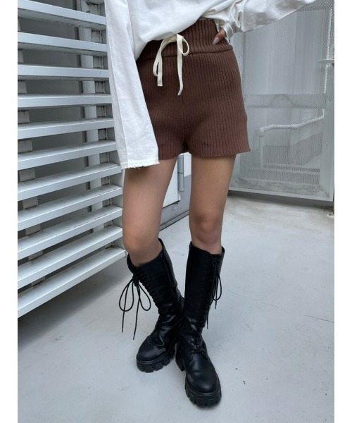 ENVYM（アンビー）の「ニットＳＰＴ（その他パンツ・レディース・グレー/ブラウン/ブラック・FREE）」の17枚目の写真