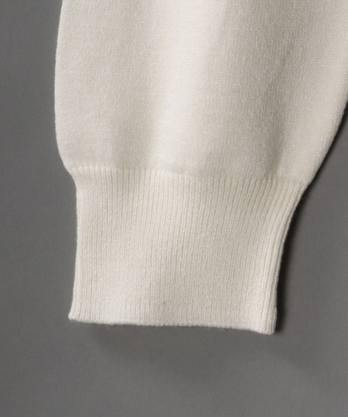 SITRY（シトリー）の「middle gauge turtleneck sweater/ミドルゲージ タートルネック セーター（ニット/セーター・メンズ・グレイッシュベージュ/グリーン/ライトグレー/ブラウン/ブラック/オフホワイト/ブルーグリーン/チャコールグレー・L/M）」の11枚目の写真