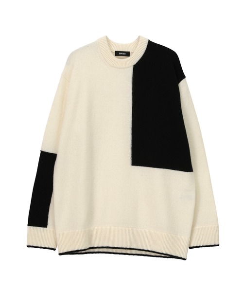 ZUCCa（ズッカ）の「ラムウールセーター/ニットプルオーバー