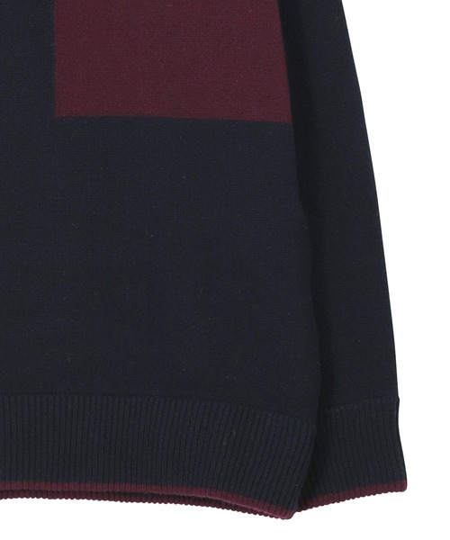 ZUCCa - zucca  ズッカ ラムウールのセーター 美品 ZUCCa（ズッカ）の「ラムウールセーター/ニット（ニット