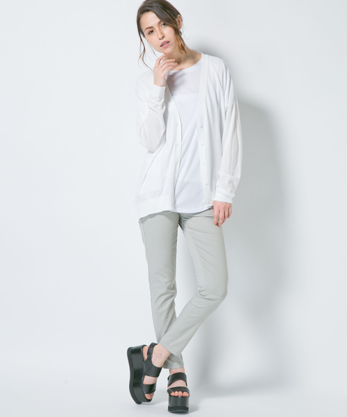 JOSEPH(ジョセフ)の「LIGHT COT STR MILLER パンツ(その他パンツ・レディース・ライトグレー系/グレー系・40/34/36/38)」の20枚目の写真