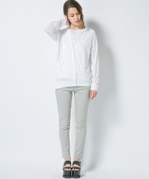 JOSEPH(ジョセフ)の「LIGHT COT STR MILLER パンツ(その他パンツ・レディース・ライトグレー系/グレー系・40/34/36/38)」の21枚目の写真