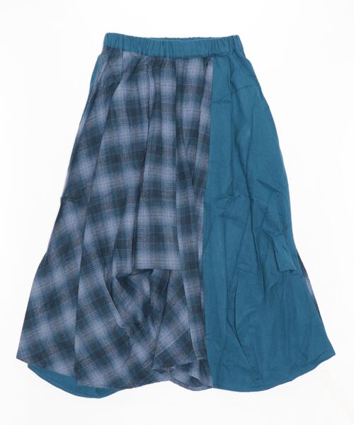 チャイハネ(チャイハネ)の「【チャイハネ】チェックラースカート(スカート・レディース・グレー/イエロー/ブルー・FREE)」の11枚目の写真