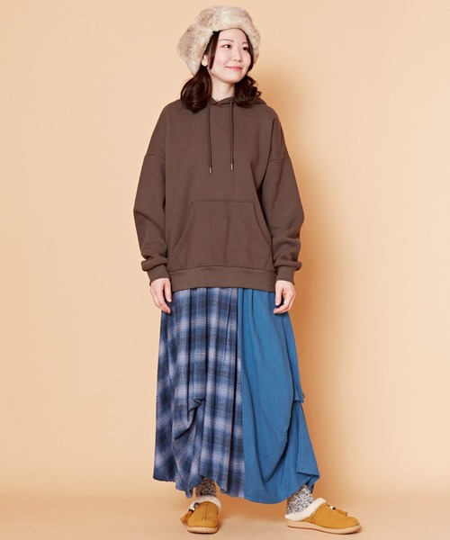 チャイハネ(チャイハネ)の「【チャイハネ】チェックラースカート(スカート・レディース・グレー/イエロー/ブルー・FREE)」の12枚目の写真