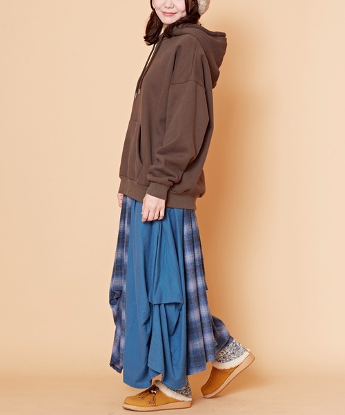 チャイハネ(チャイハネ)の「【チャイハネ】チェックラースカート(スカート・レディース・グレー/イエロー/ブルー・FREE)」の13枚目の写真