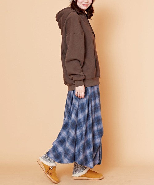 チャイハネ(チャイハネ)の「【チャイハネ】チェックラースカート(スカート・レディース・グレー/イエロー/ブルー・FREE)」の14枚目の写真