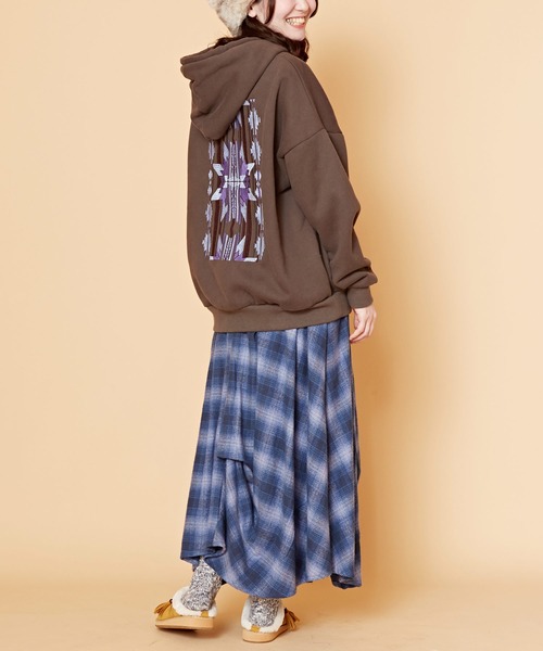 チャイハネ(チャイハネ)の「【チャイハネ】チェックラースカート(スカート・レディース・グレー/イエロー/ブルー・FREE)」の16枚目の写真