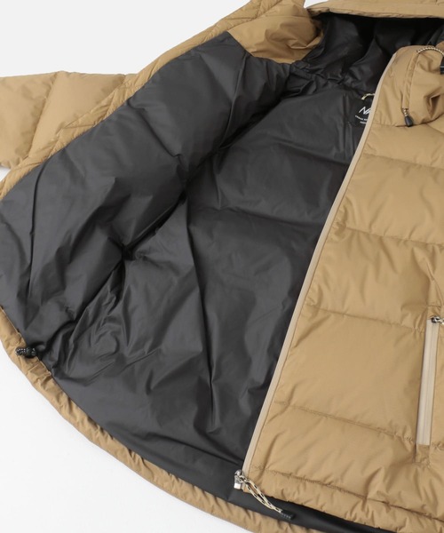 NANGA（ナンガ）の「『別注』NANGA×DOORS　AURORA（ダウンジャケット/コート・レディース・ブラック/ライトブルー/ベージュ・MEDIUM）」の18枚目の写真