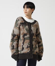 AVIREX | 2WAY PATTERN KNIT TOPS/ 2ウェイ パターンニットトップス/ カーディガン(カーディガン/ボレロ)