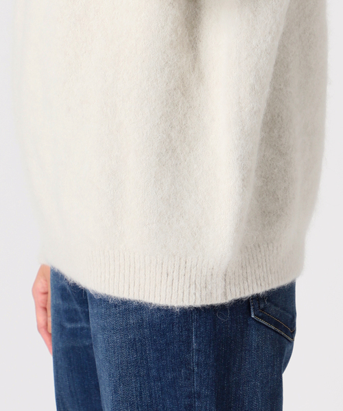 DEUXIEME CLASSE - LAUREN MANOOGIAN■NEW SURI クルーネックニット■ホワイト Deuxieme Classe（ドゥーズィエムクラス）の「【LAUREN