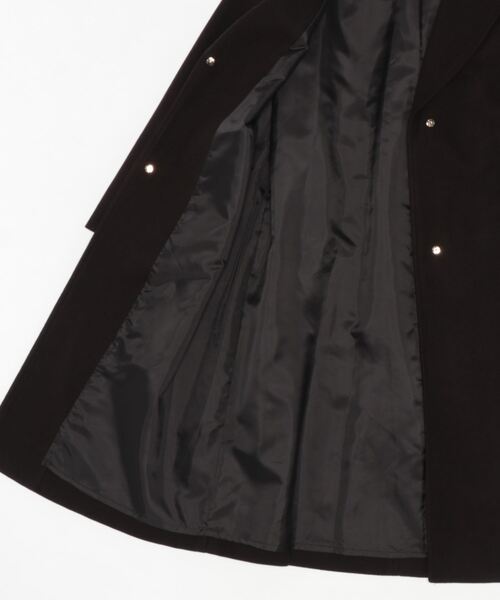 M.deux（エムドゥ）の「ビッグカラーコート（チェスターコート・レディース・ブラック/その他/グレイッシュベージュ・MEDIUM）」の17枚目の写真