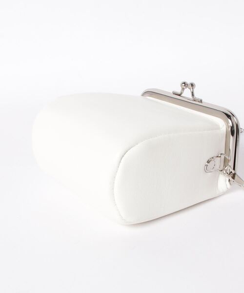 CORPUS TOKYO（コーパス トーキョー）の「ガマグチミニバッグ（ショルダーバッグ・レディース・ブラック/オフホワイト/シルバー/レッド/ピンク・FREE）」の20枚目の写真