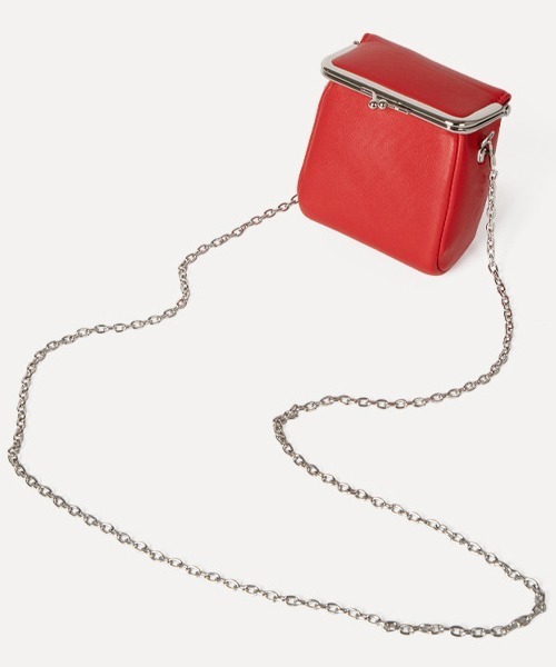 CORPUS TOKYO（コーパス トーキョー）の「ガマグチミニバッグ（ショルダーバッグ・レディース・ブラック/オフホワイト/シルバー/レッド/ピンク・FREE）」の4枚目の写真