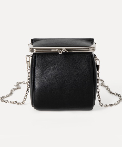 CORPUS TOKYO（コーパス トーキョー）の「ガマグチミニバッグ（ショルダーバッグ・レディース・ブラック/オフホワイト/シルバー/レッド/ピンク・FREE）」の7枚目の写真